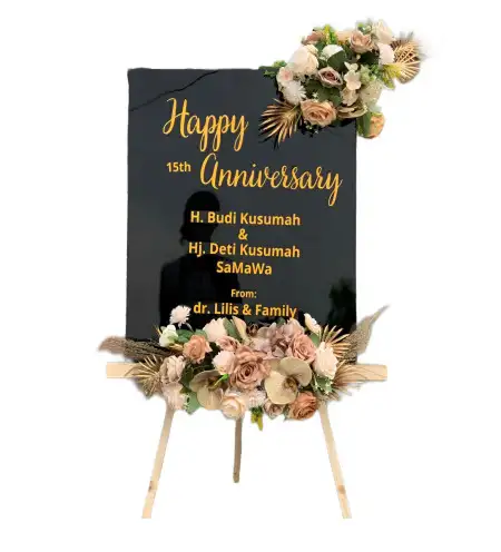 Papan Bunga Akrilik pelabuhan probolinggo